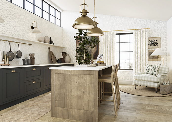 Rebecca, Raffs Blue - Made to Measure Curtains - Image 7